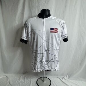 Cycling global cycling gear men’s xl jersey shirt American flag